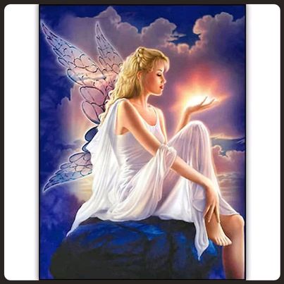 Angel of Light, 50x70 cm