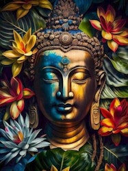Buddha 10, 40x50 cm