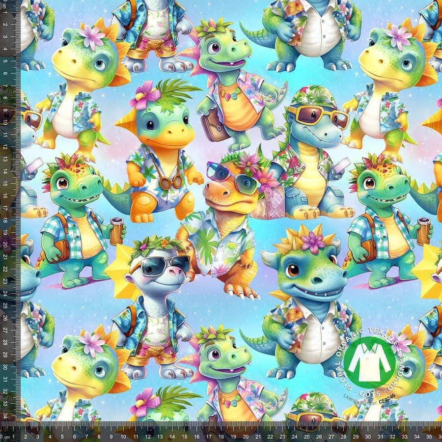 Jersey Sommar-Dinos