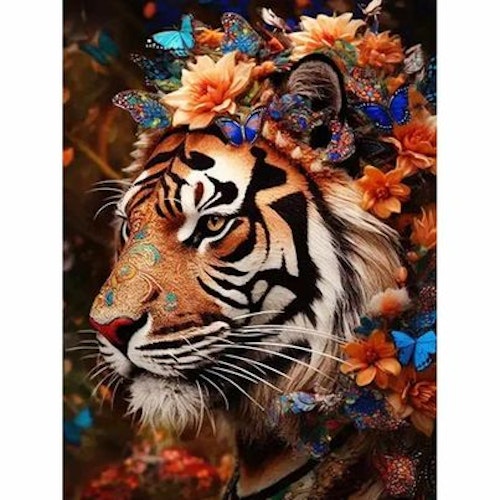 Tiger 12, 40x50 cm