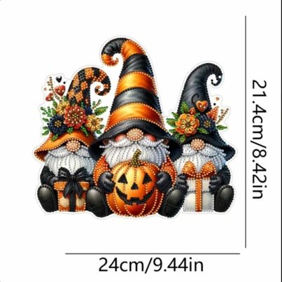 Vägghänge / vindspel / fönsterspel, Halloween