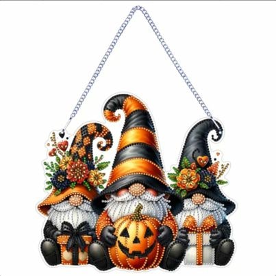 Vägghänge / vindspel / fönsterspel, Halloween