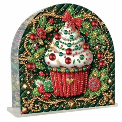 Brevställ / Servetthållare, Cupcake