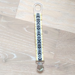 Napphållare med svart dräktband