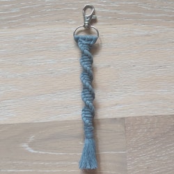 Makraményckelring spiral Steel