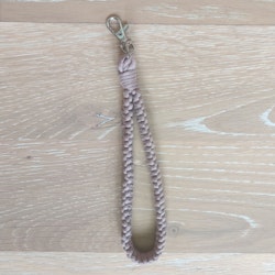 Makraményckelband Mauve