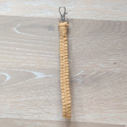Makraményckelband Mustard