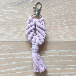 Makraményckelring sjöjungfrufena Dusty pink