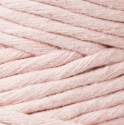 Makraményckelring fläta Pastel pink
