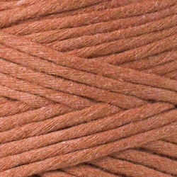 Makraményckelring fläta Terracotta