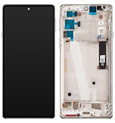 Motorola Edge 20 (XT2143) frosted white display 5D68C19194-service pack original