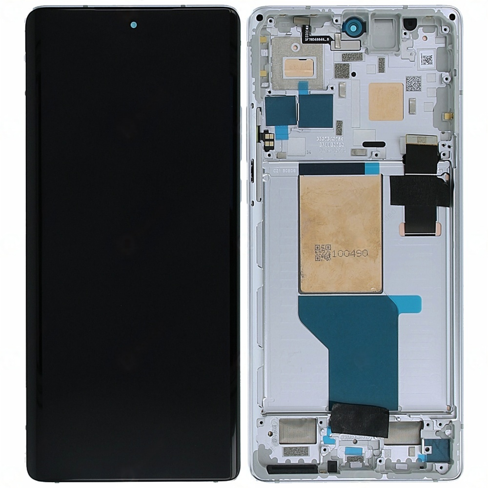 Motorola Edge 30 Ultra (XT2241) Touchscreen with starlight white display 5D68C21261 5D68C21453-service pack original