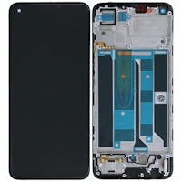 Realme LCD Display Module for Realme 8, Black 4906919 Original Service Pack