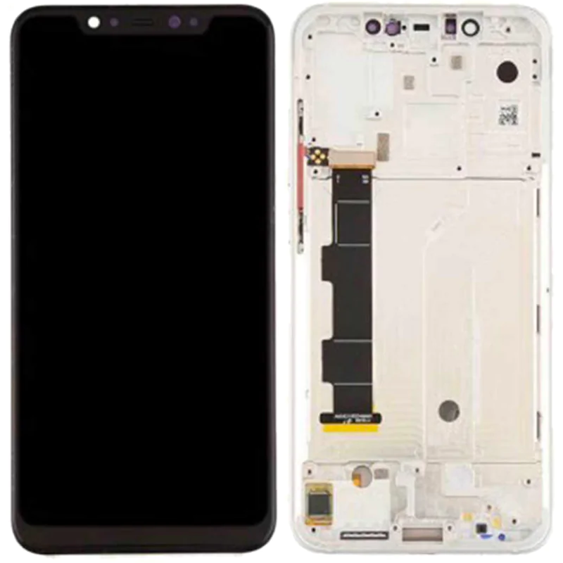 MI 8 After sale Front Cover Display Module-Mi8-Silver ORIGINAL