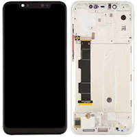 MI 8 After sale Front Cover Display Module-Mi8-Silver ORIGINAL