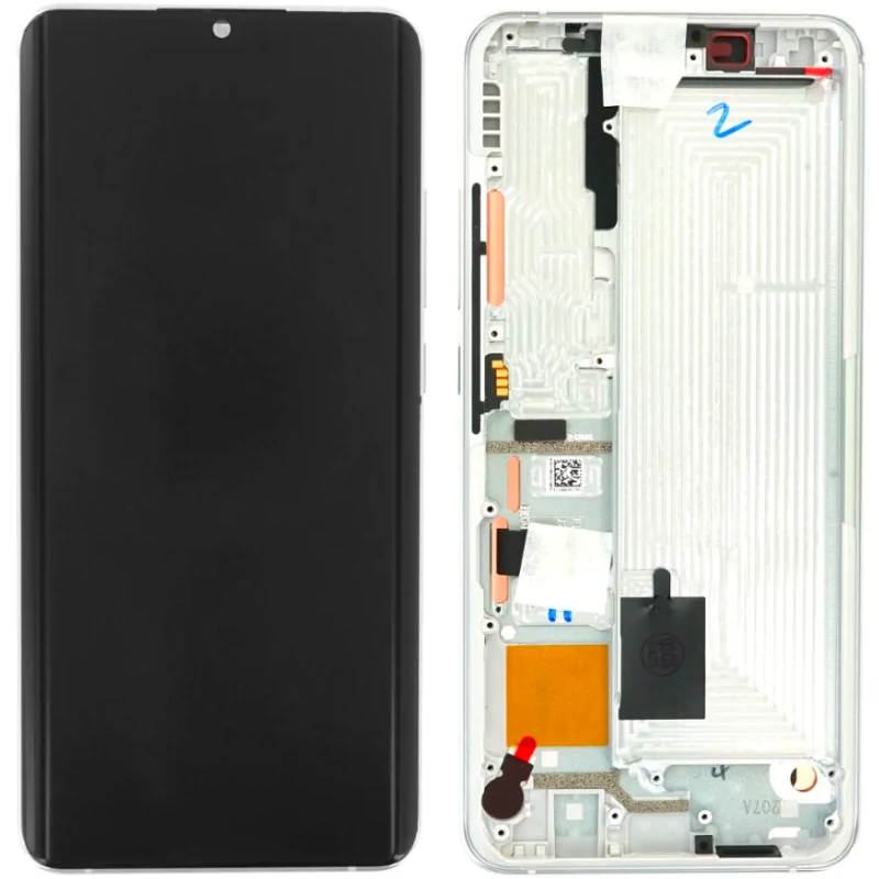 MI NOTE 10/PRO After Sale Front Cover Display Module-F4-Silver