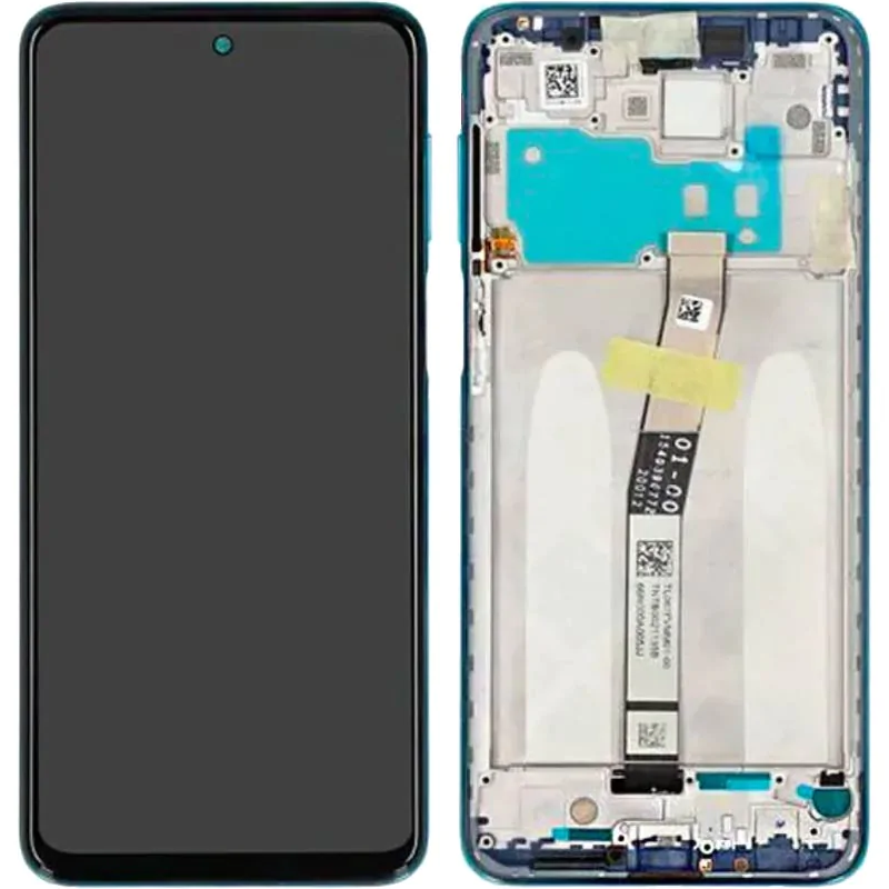 Redmi Note 9S - After Sales Front Cover Display Module-J6A1-Blue