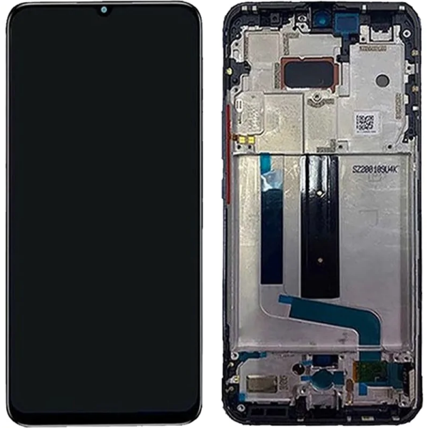 Mi 10 lite 5G  After Sale Front Cover Display Module-J9-Tarnish 56000400J900 Original Service Pack