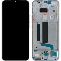 Mi 10 lite 5G  After Sale Front Cover Display Module-J9-White 56000500J900 Original Service Pack