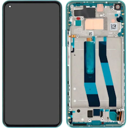 Mi 11 Lite 5G NE  After sale Front Cover Display Module-Xiaomi 11 Lite 5G NE-Green 56000Q0K9D00 Original Service Pack