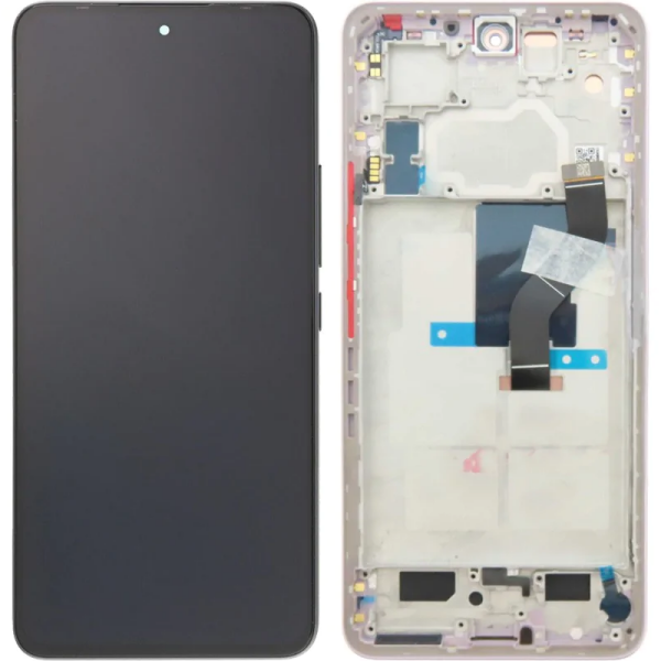 Mi 12 Lite  After sale Front Cover Display Module-L9-Purple 56000400L900 Original Service Pack