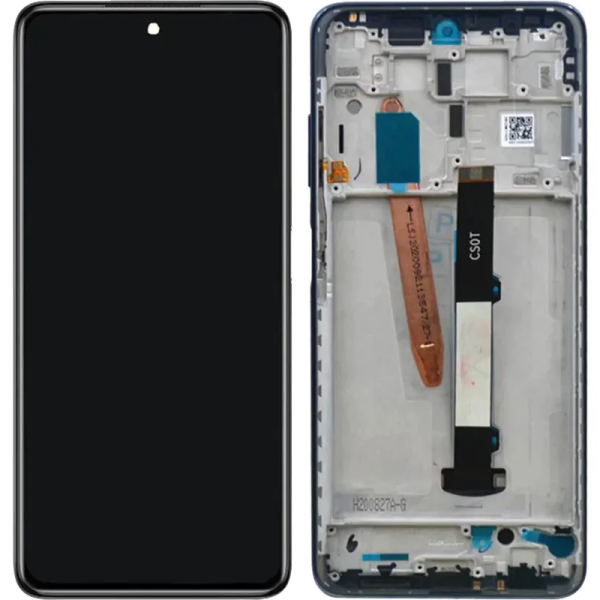POCO X3  After Sales Front Cover Display Module-J20C-Blue 560002J20C00 Original Service Pack