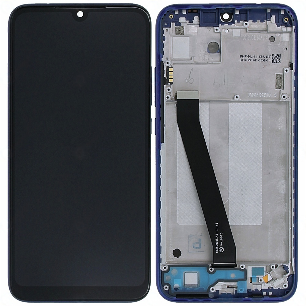 Redmi 7  After sale Front Cover Display Module-Redmi7-blue 561010028033 Original Service Pack