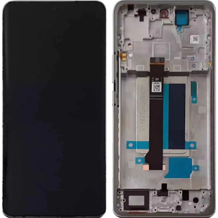 Xiaomi Redmi Note 13 Pro+ 5G (23090RA98C) Display unit complete moonlight white 560001N16U00