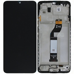 Redmi 13C  After Sales Front Cover Display Module-C3UA-Black-GL 560002C3UA00 Original Service Pack