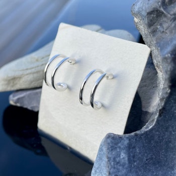 Örhängen dubbel ring