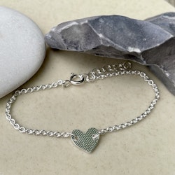 Armband med hjärta barn/vuxen