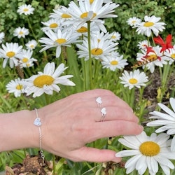 Ställbar ring med hjärta