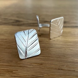 Manschettknappar "ormbunke"