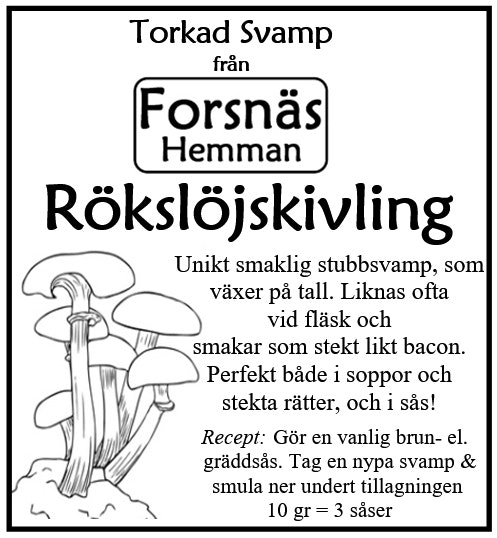 Rökslöjskivling