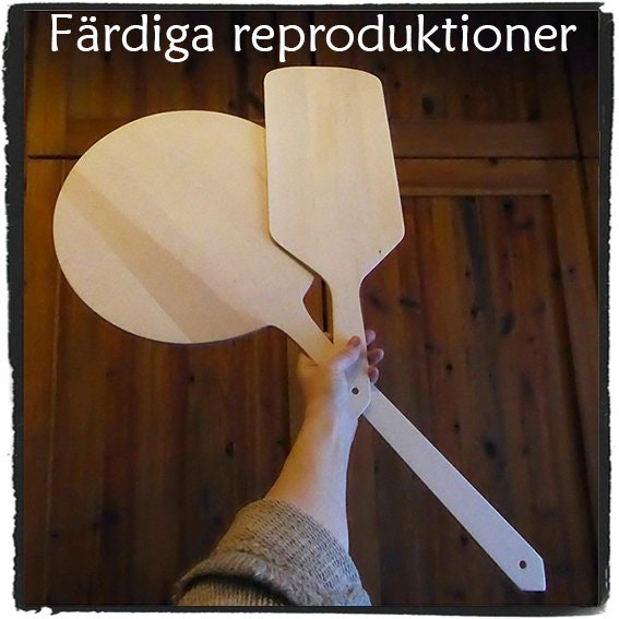 Traditionell bakspjälk, brödspade.