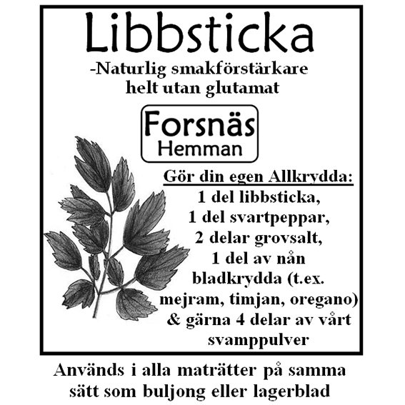 Libbsticka- allkrydda