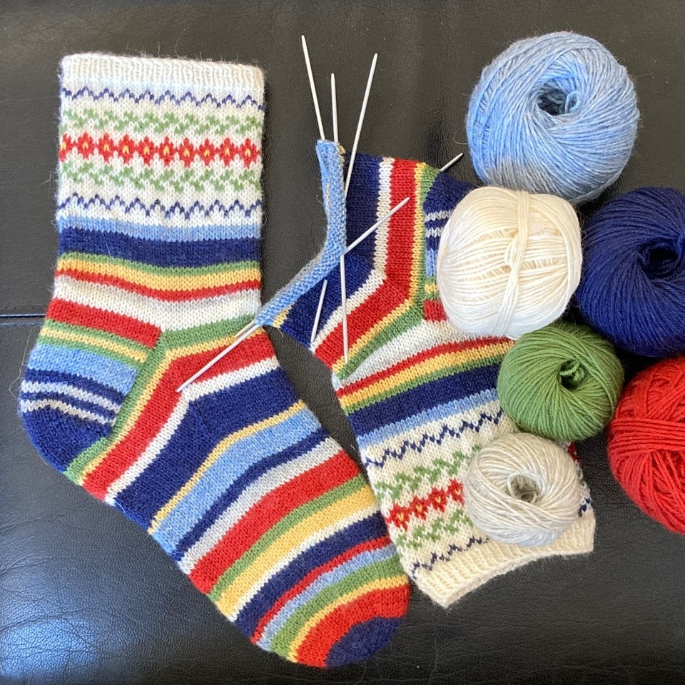 Strumpresan från häl till tå med Johanna Wallin 30-31 oktober. Anmälningsavgift 1.