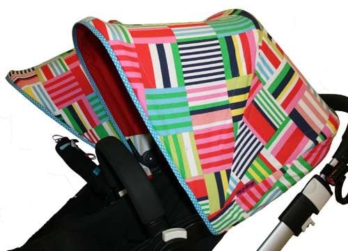 Tyg Rutigt Färger Solskydd barnvagn