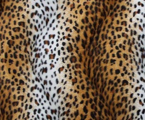 Tyg Leopard Solskärm