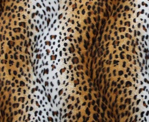 Tyg Leopard Bältesmuddar