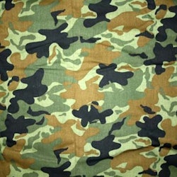 Tyg Camouflage Grönt Bältesmuddar
