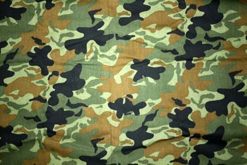 Tyg Camouflage Grönt