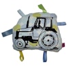 Barnvagnsleksak ljusblå med traktor Valmet
