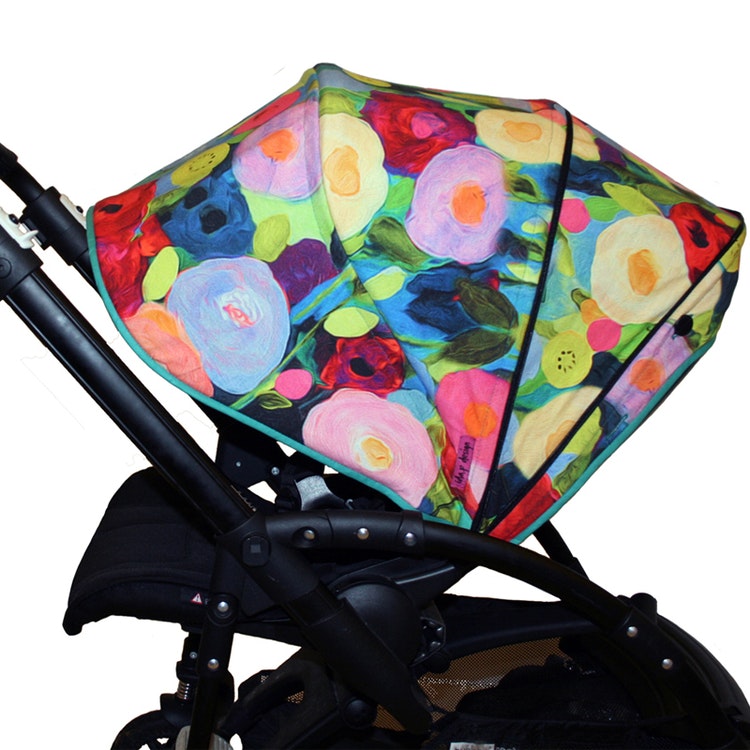 Bugaboo Bee3 sufflett blommig