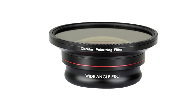 WIDE ANGLE LENS (16MM) + CPL FILTER