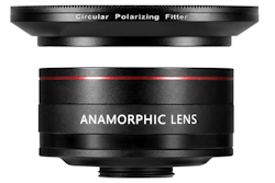 ANAMORPHIC LENS (1.33) + CPL FILTER - SV® | Phone Accessories For Filmmakers