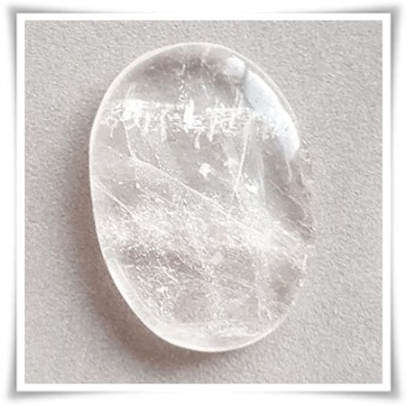 Bergkristall, no worry stone