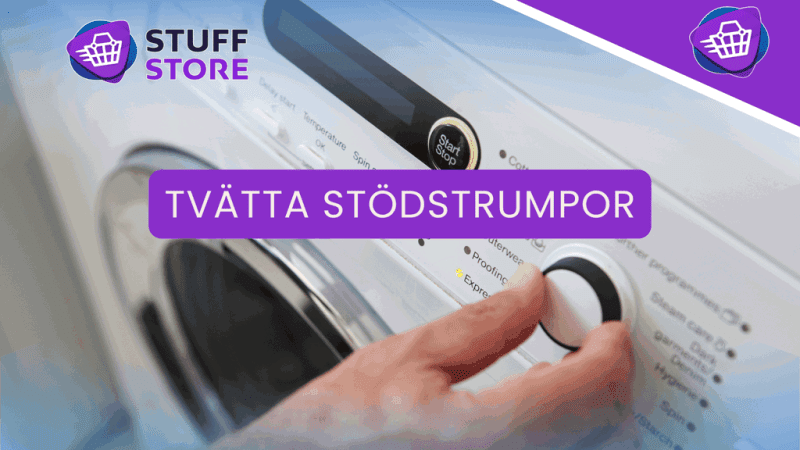 Så gör du för att tvätta dina stödstrumpor