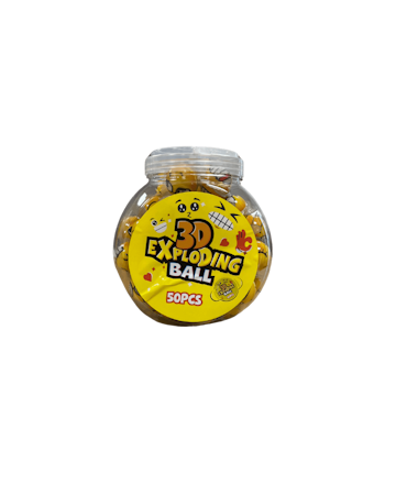 3D Exploding Balls Emoji 50x10g