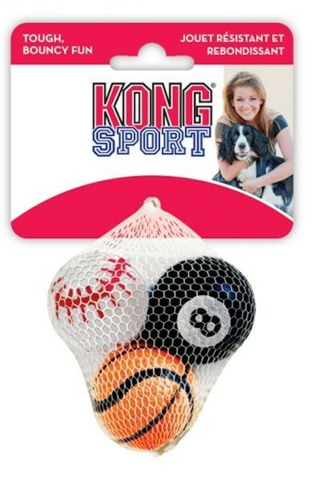 KONG Leksak Sport Balls 3p Flerfärgad